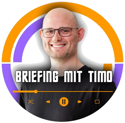 Briefing mit Timo Logo